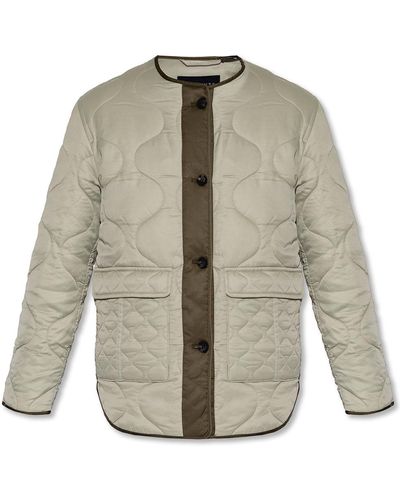 AllSaints ‘Foxi Liner’ Quilted Jacket - Green