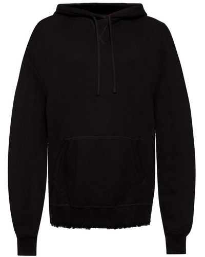 R13 Hooded Sweatshirt, ' - Black