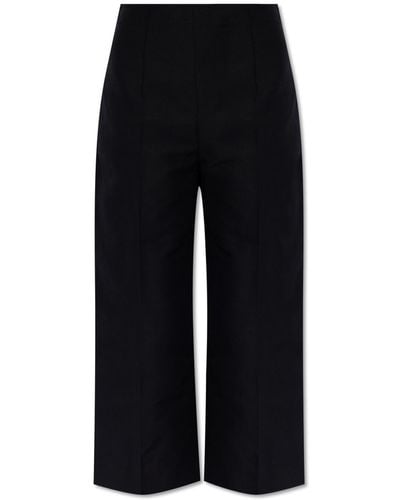 Marni High-waisted Trousers, - Black