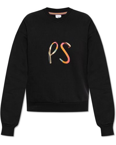 PS by Paul Smith Sweatshirt With Logo, - Black