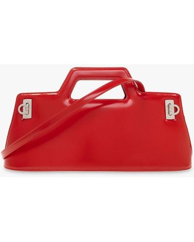 Ferragamo ‘Wanda East-West’ Shoulder Bag - Red