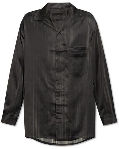 Y-3 Shirt With Pockets - Black