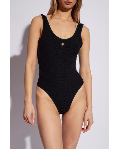 Casablanca One-Piece Swimsuit - Black