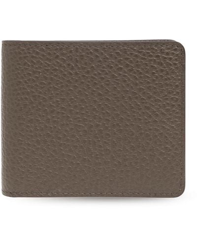 Maison Margiela Leather Wallet, - Brown