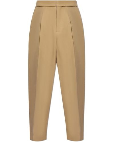 Fear Of God Wool Trousers, - Natural