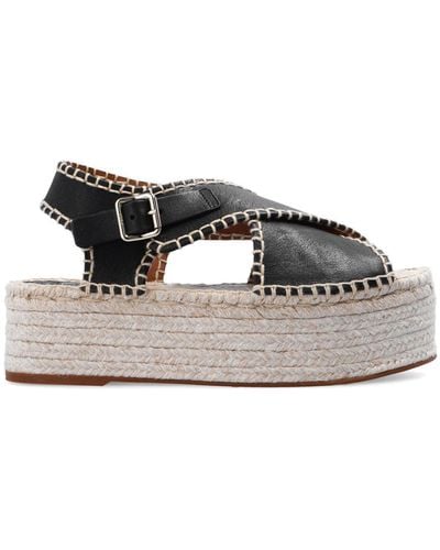 Chloé 'lucinda' Platform Sandals - Black