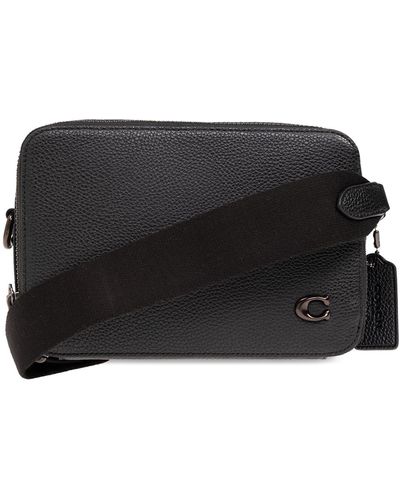 COACH 'charter 19' Shoulder Bag, - Black