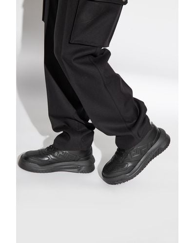Versace Odissea High-top Sneakers - Black