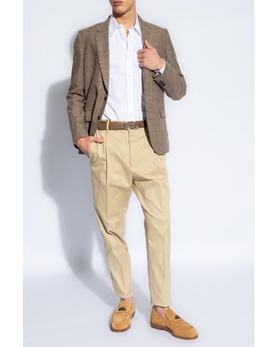 Paul Smith Wool Blazer, - Brown