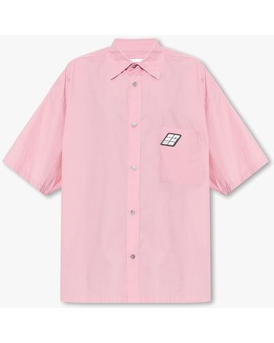 Ambush Oversize Shirt - Pink