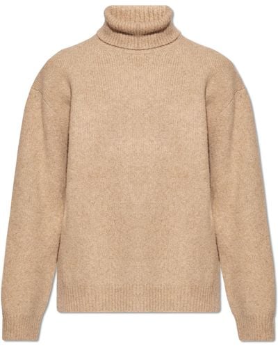 Nanushka 'nevin' Wool Sweater, - Natural