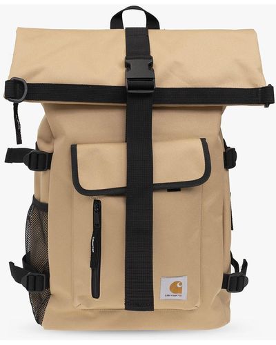 Carhartt 'philis' Backpack With Logo - Natural