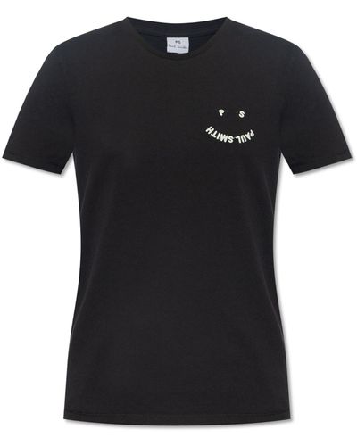 PS by Paul Smith T-shirt With Logo, - Black