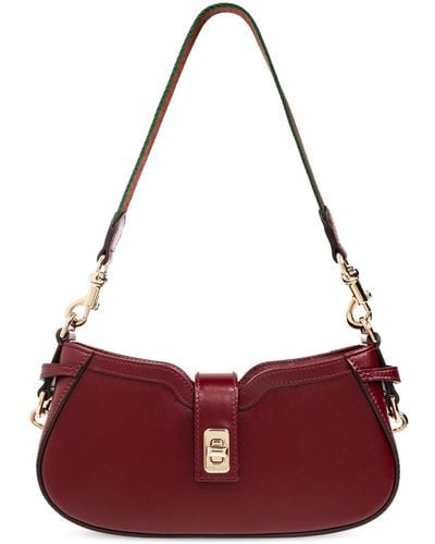 Gucci 'moon Side Mini' Shoulder Bag, - Red