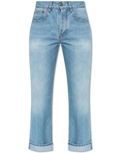 Victoria Beckham Jeans With Straight Legs - Blue