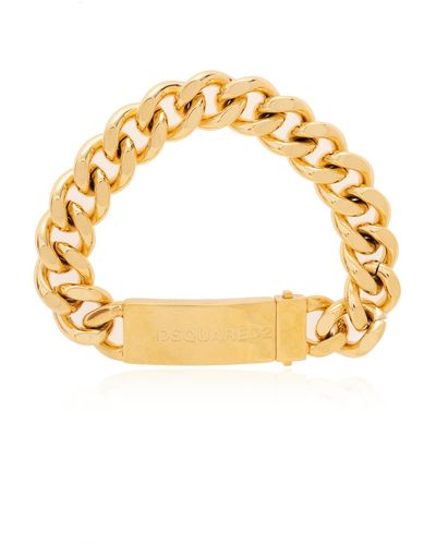 DSquared² Brass Bracelet, - Metallic