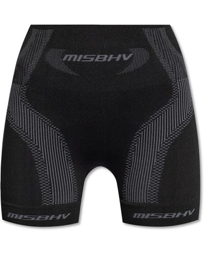 MISBHV Shorts With Logo, - Black