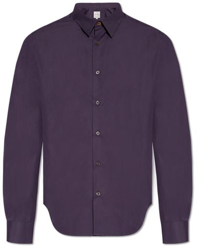 Paul Smith Tailored Shirt, - Purple