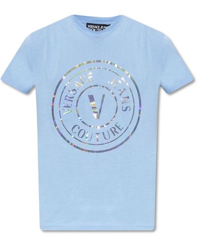 Versace Logo T-shirt - Blue
