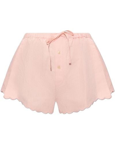 Victoria Beckham Short Shorts - Pink