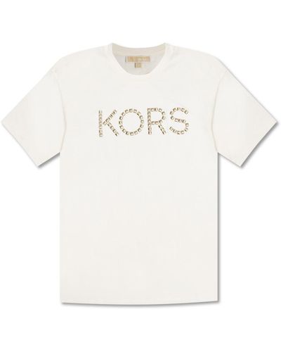 MICHAEL Michael Kors Logo T-shirt - Natural