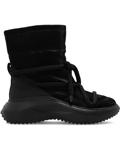 Vic Matié Quilted Snow Boots - Black