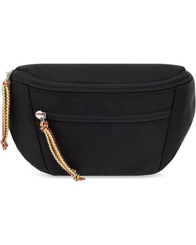 Lanvin 'curb Small' Belt Bag - Black