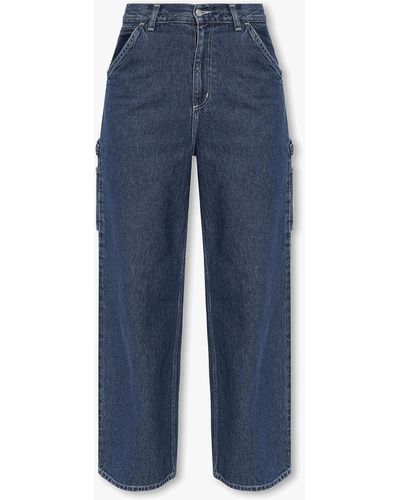 Carhartt WIP Jeans With Wide Legs - Blue