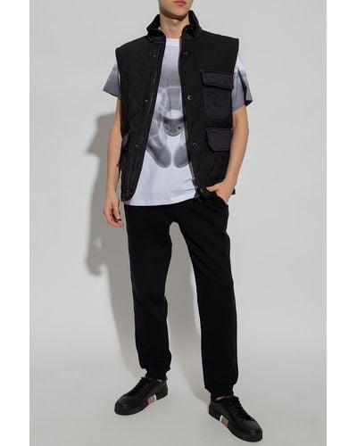 Burberry Padded Quilted Vest - Black