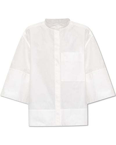 Jil Sander Short-Sleeved Shirt - White