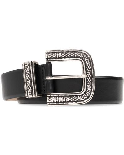 IRO 'ovia' Leather Belt - Black