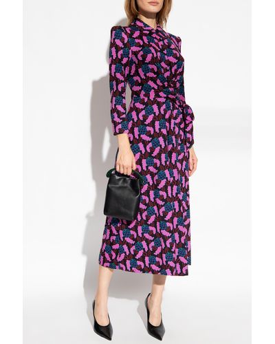 Diane von Furstenberg ‘Sana’ Wrap Dress - Purple