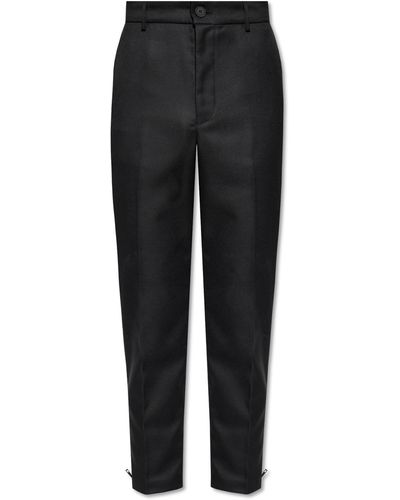 Versace Jeans Couture Pleat-front Pants - Black