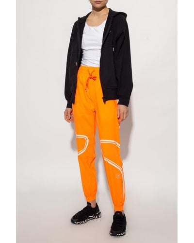adidas By Stella McCartney Track Pants With Logo - Orange