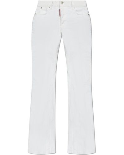 DSquared² Flare Jeans, - White