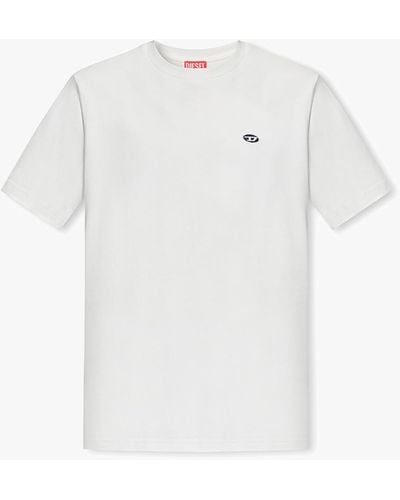 DIESEL T-just-doval-pj T-shirt - White