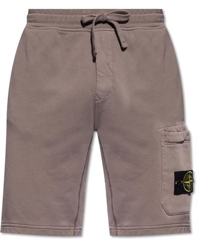 Stone Island Cargo Trousers, - Grey