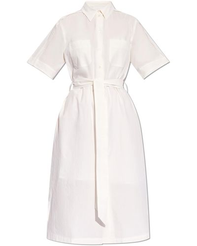 Maison Kitsuné Shirt Dress - White
