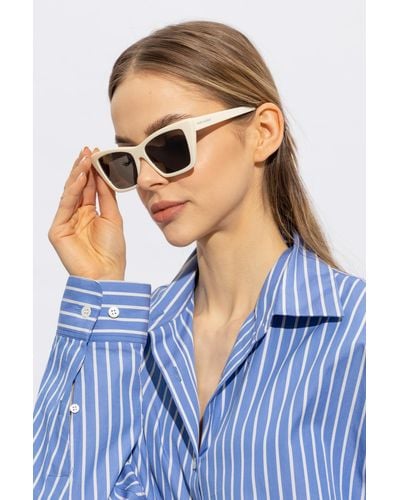 Saint Laurent 'Sl 276 Mica' Sunglasses - Blue