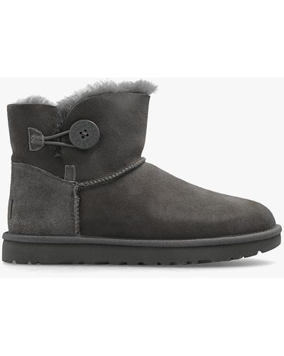 UGG 'bailey Button Ii' Snow Boots - Black