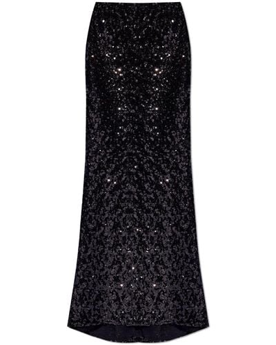Dolce & Gabbana Sequin Skirt - Black