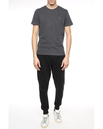 AllSaints 'Raven' Logo-Embroidered Sweatpants - Black