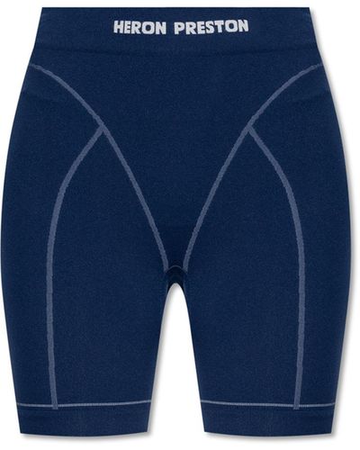 Heron Preston Seamless Shorts - Blue