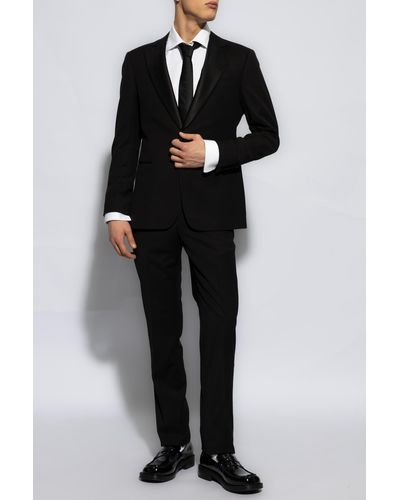 Giorgio Armani Wool Suit - Black