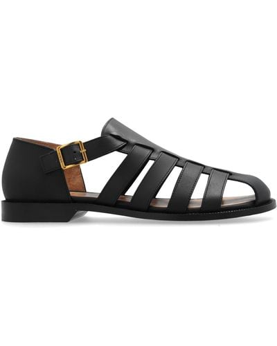Loewe 'campo' Sandals, - Black