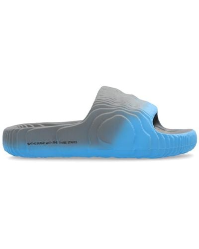 adidas Originals ‘Adilette 22’ Slides - Blue