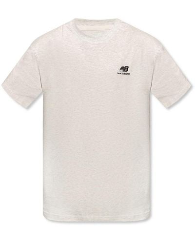 New Balance Relaxed-fitting T-shirt - Grey