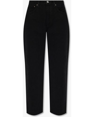 Totême Jeans With Straight Legs - Black