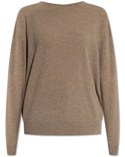 Lemaire Wool Jumper, - Brown
