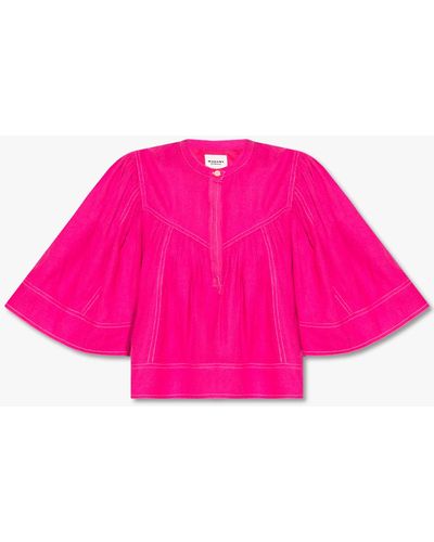 Isabel Marant ‘Juliene’ Top - Pink